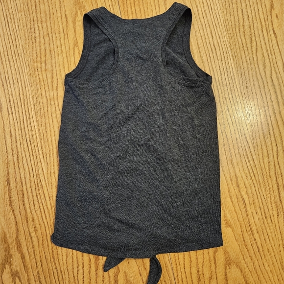 💵3/$20 Racerback Girls Grey Tank Top  SZ 12 - Picture 3 of 7